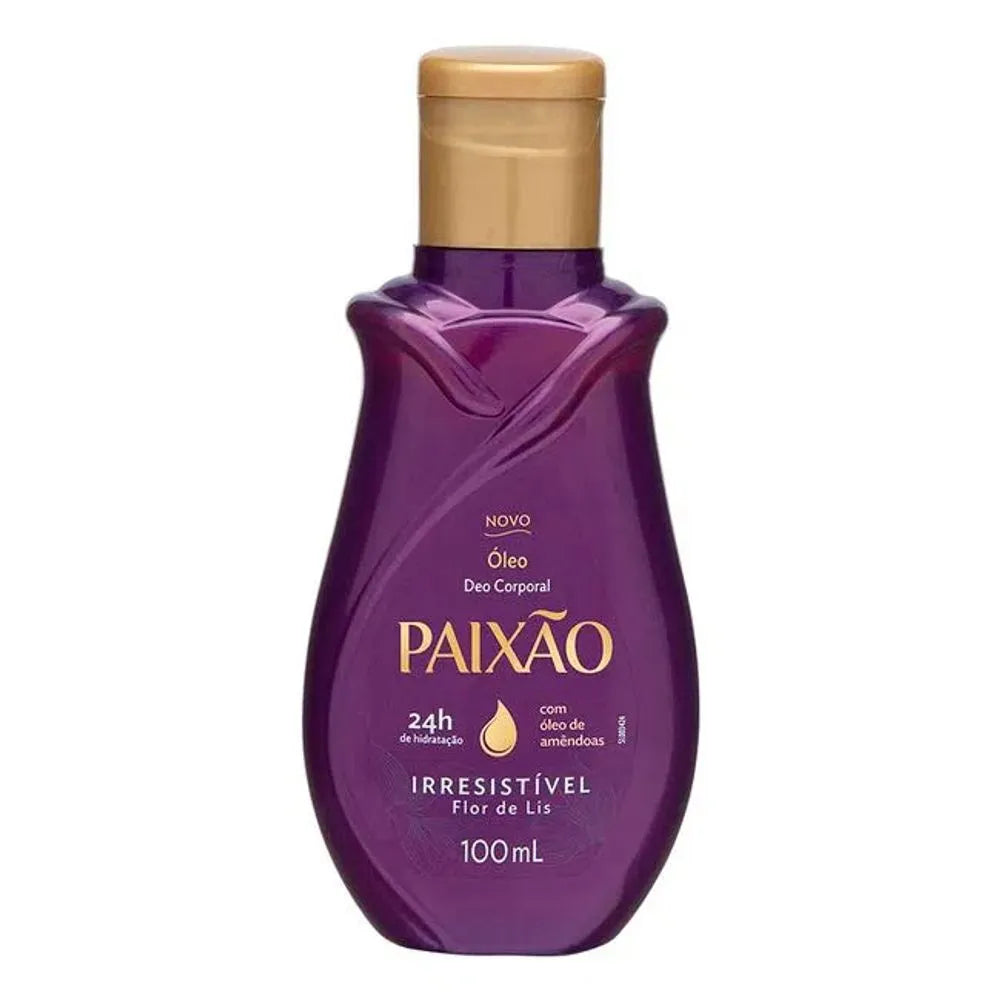 Paixão Óleo Deo Corporal Irresistível Flor de Lis (200ml)